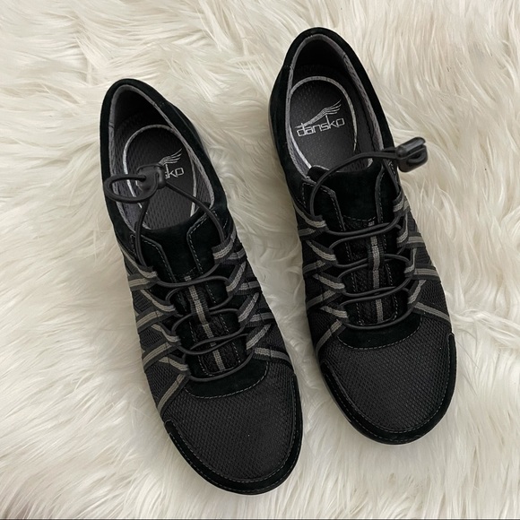 Dansko Black and Gray Slip-On Sneakers - Picture 9 of 11